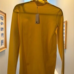 Yellow Long Sleeve Top